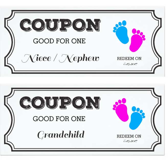 Baby coupons by mail only
