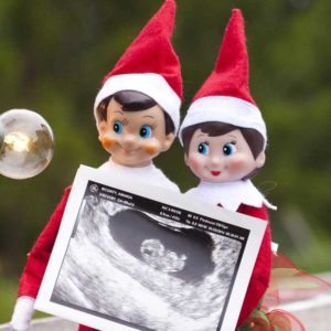 Holiday Pregnancy Announcement Ideas 6