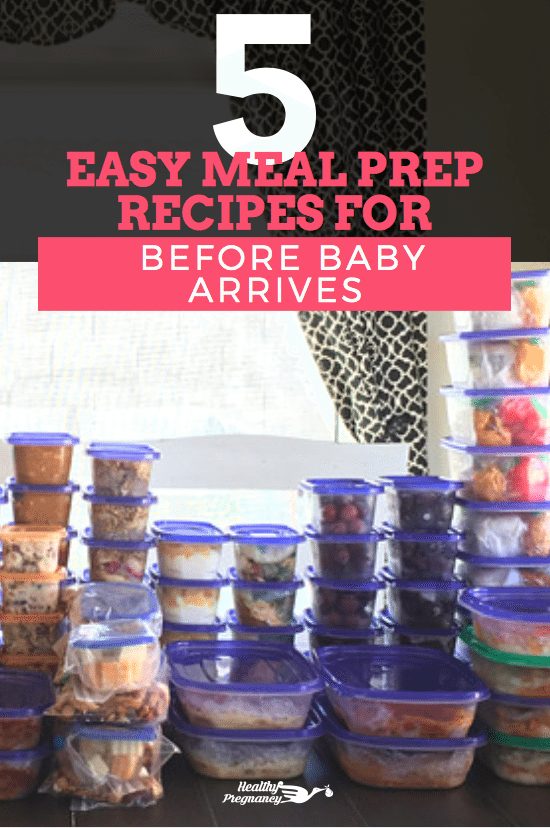 Setting Up for Easy Meal Prep Before Baby Arrives : 5 Recipes to Make Ahead of Time