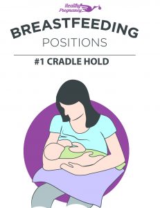 Helpful Breastfeeding Positions and Tips for New Moms - #1 The Cradle Hold