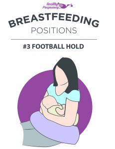 Helpful Breastfeeding Positions and Tips for New Moms  - #3 Football Hold