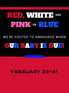 Free printable July pregnancy announcement signs from HealthyPregnancy.com