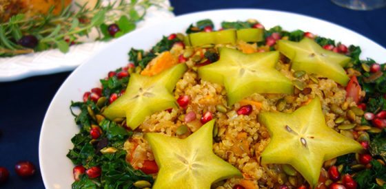 A Healthy Holiday Side Dish of Festive Quinoa Salad 2