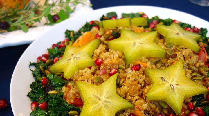 A Healthy Holiday Side Dish of Festive Quinoa Salad 2