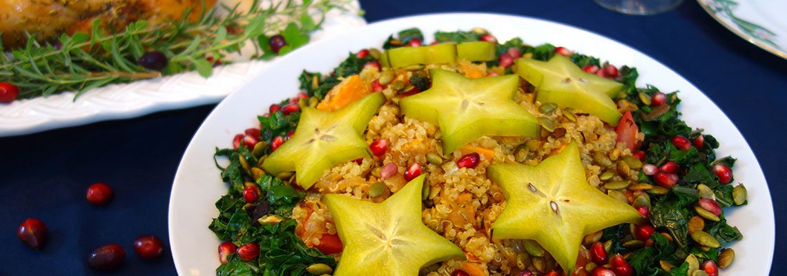 A Healthy Holiday Side Dish of Festive Quinoa Salad 2