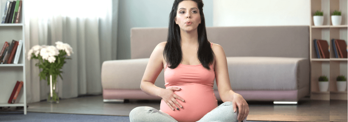 Breathing Exercise Aids in Pregnancy Stress Reduction and Labor Planning 1