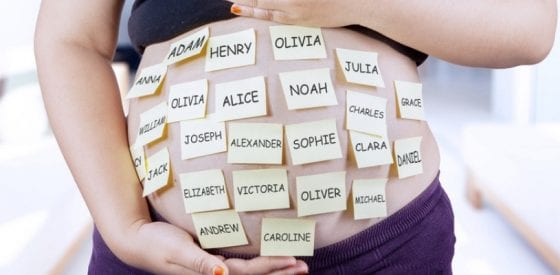 2019 List of Projected Top Baby Names 2