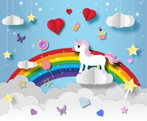 Rainbow Baby Nursery Crafts