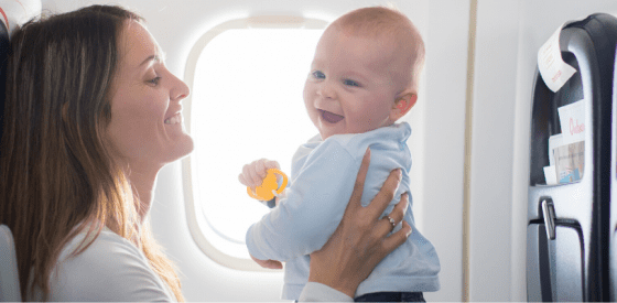 Tips and Advice for Traveling with a Baby 1