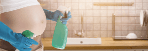 Deep-Cleaning Your Home During the Nesting Phase
