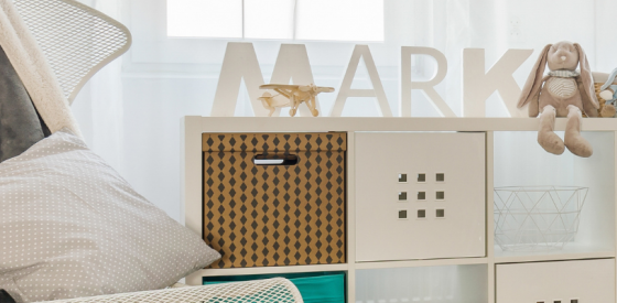 DIY Nursery Name Décor